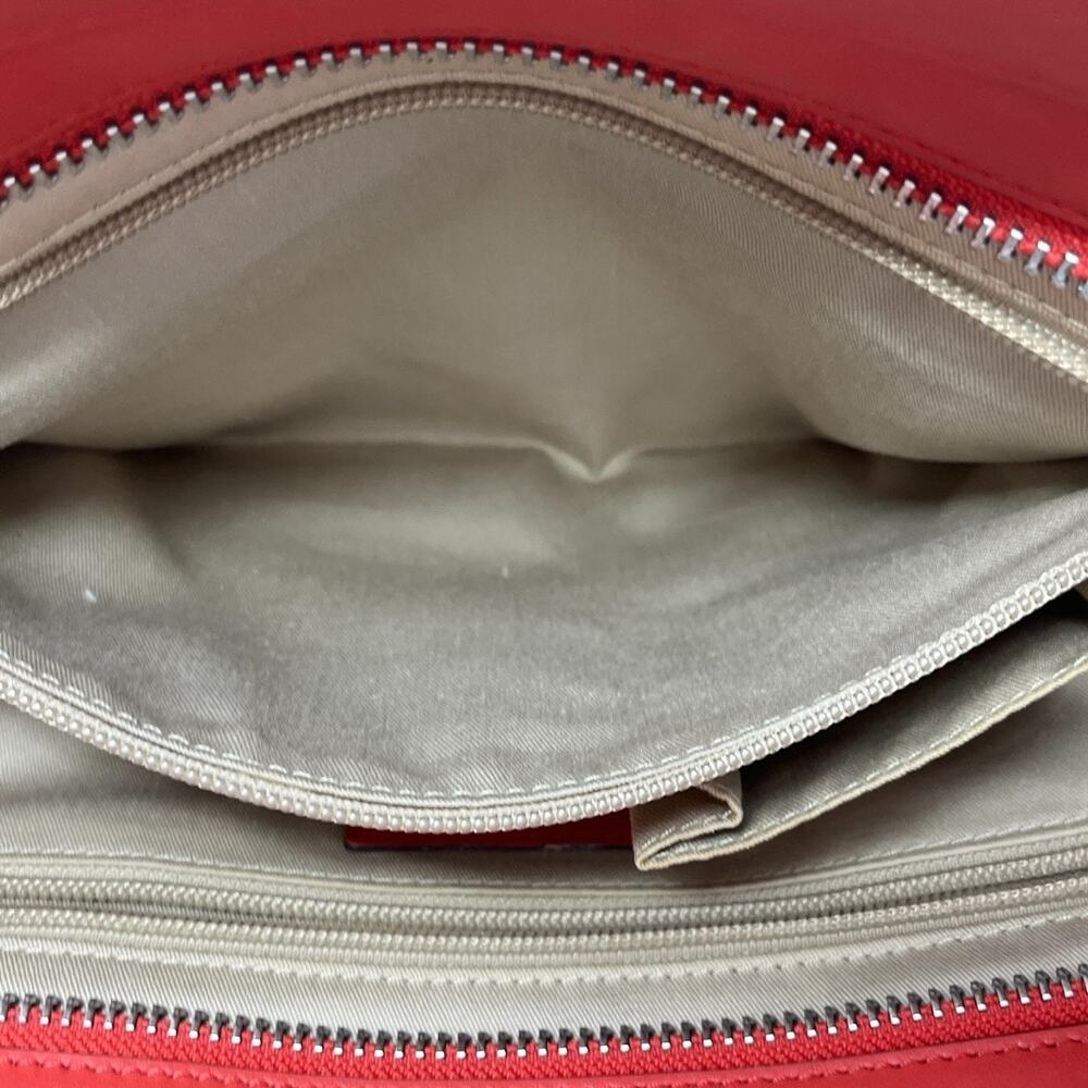 Coach Madison Red Leather Satchel with Tassel – Style 19891 – Retail  $358 - Picture 8 of 13